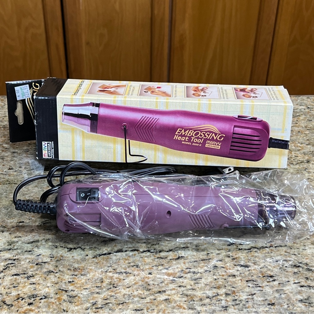 NIB Marvy Uchida Embossing Heat Tool Wand Model 2000II